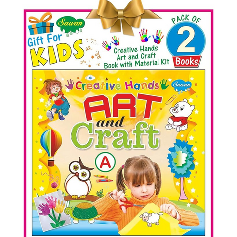 Art and Craft Book With Material - Pack of 2