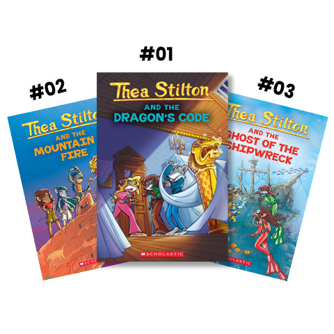 Thea Stilton 3 Book Set | Adventures by Geronimo Stilton