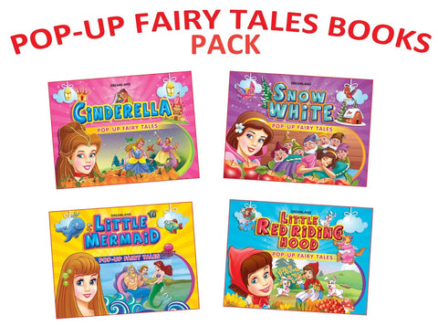 Pop Up Fairy Tales Pack - 4 ( Four Titles)