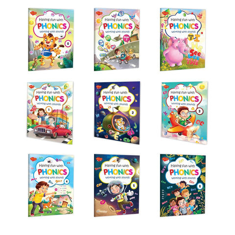 Phonics Series Complete Combo | Pack of 9