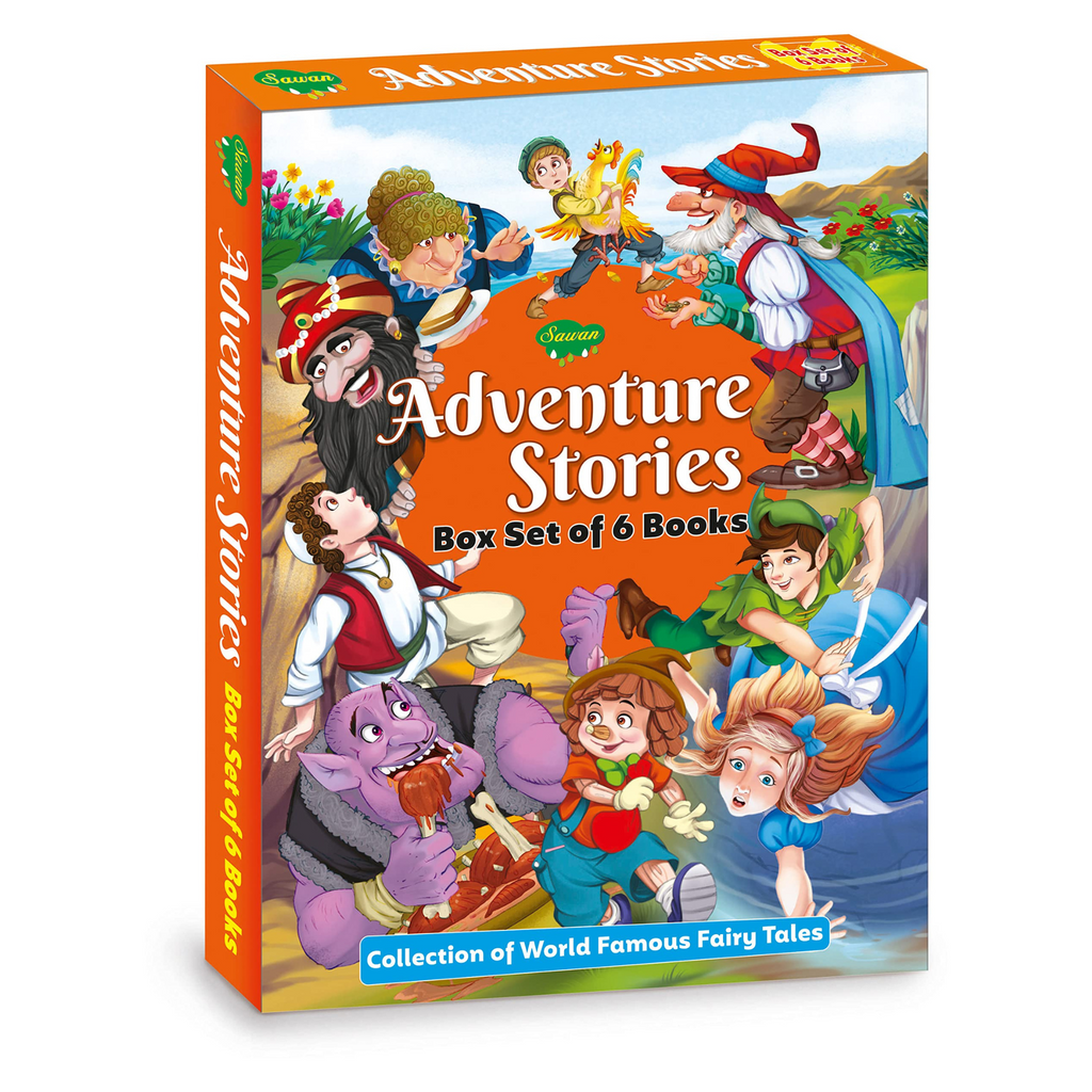 Adventure Stories Box | Set of 6 Books - SapienKid™