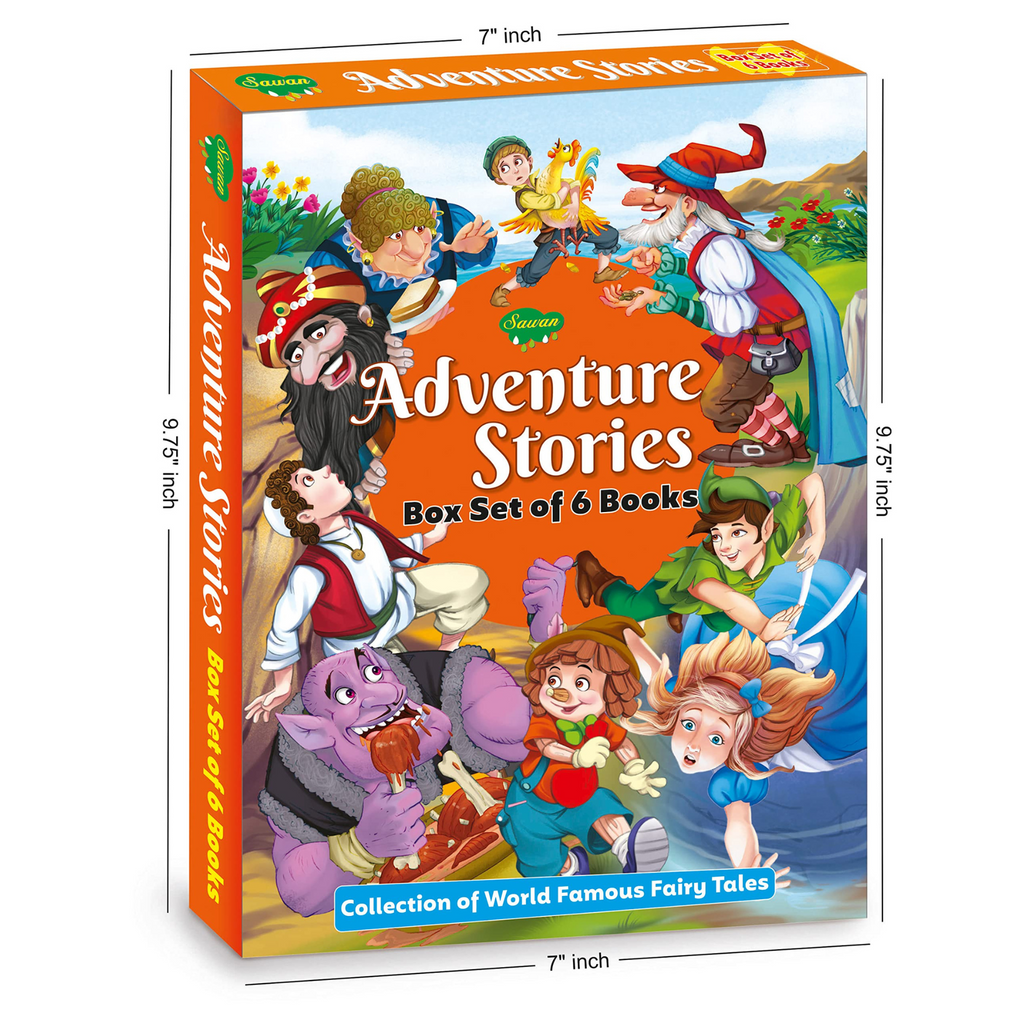 Adventure Stories Box | Set of 6 Books | Sapien Kid – SapienKid™