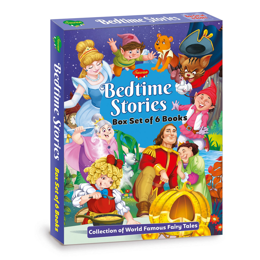 Bedtime Stories Box | Set of 6 Books - SapienKid™