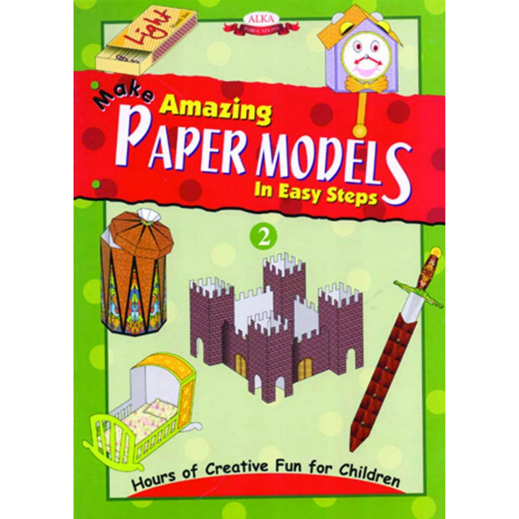 Play Model Paper Make Amazing Paper Models - Set of 4 – SapienKid™