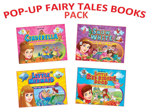 Pop Up Fairy Tales Pack - 4 ( Four Titles) - SapienKid™