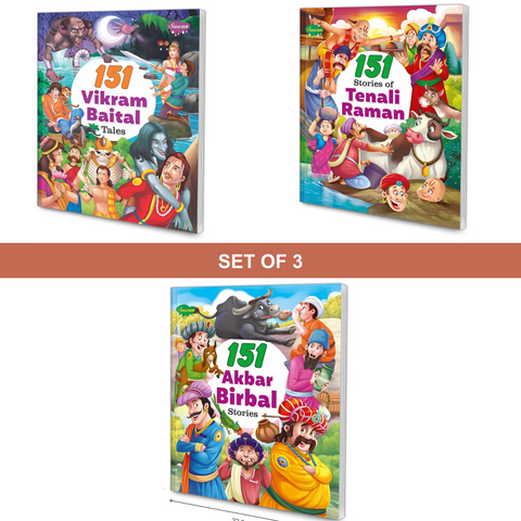 Set of 3 - Vikram Baital, Tenali Raman & Akbar Birbal