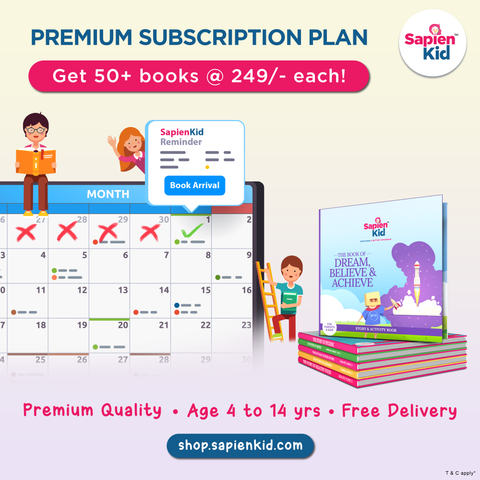 Plan d'abonnement Premium - 52 livres d'histoires et d'activités