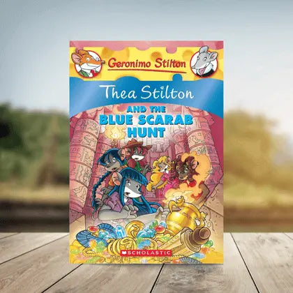 Thea Stilton and the Blue Scarab Hunt (Thea Stilton #11)